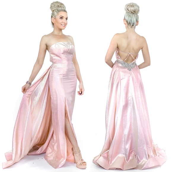 Cinderella Divine Dresses & Skirts - Perfect Pink Pageant Gown Iridescent Prom Dress